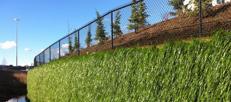 Flex MSE - Vegetated Geobag Wall Units - Early Growth