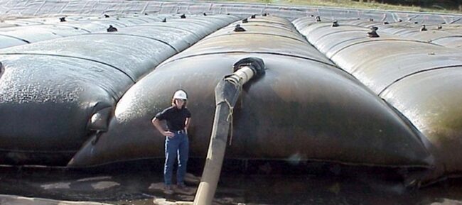 TenCate Geotubes for Dewatering Technology