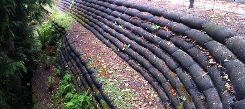 Flex MSE Vegetated Geobag Wall Units